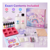 Set Pembuat Squishy Taba Grosir Dua Bagian, Karet Silikon Lembut Bentuk Hewan, Pewarna, Bubuk, Cangkir, Stik, Kemasan Hadiah