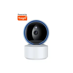 TUYA Smart Home Security Audio Baby Pet Monitor Caméra IP Wifi Suivi de mouvement AI 2MP Commande vocale avec Alexa Google Assistant