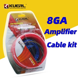 Bộ dây âm thanh xe hơi chất lượng cao, bộ lắp đặt loa siêu trầm, bộ khuếch đại âm thanh xe hơi 8GA - Product Image 1