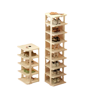 Bán Buôn Tùy Chỉnh Nhà Bếp Phòng Tắm Phòng Khách Công Cụ Đơn Giản Hiện Đại Ba Tầng Có Thể Tháo Rời Chiều Cao Có Thể Điều Chỉnh Có Thể Gập Lại Nhựa Giày - Product Image 2