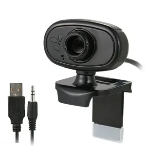 Webcam HD 720P Webcam Xoay 360 Độ Web Cam Quay Video Trò Chuyện Ghi Hình Camera Usb PC Webcam Máy Tính Với Mic OEM