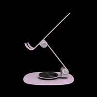 OEM/ODM Nouveau 360 °   Support de téléphone rotatif entièrement métallique, pliable, pour bureau, support de téléphone et tablette, vente en gros personnalisée