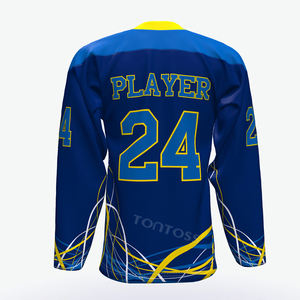 เสื้อกีฬาผ้าเจอร์ซี่ที่สามารถพิมพ์ซับลิเมชันแบบกลับด้านได้ผ้าโพลีเอสเตอร์เย็บตะเข็บสำหรับผู้ชาย - Product Image 4