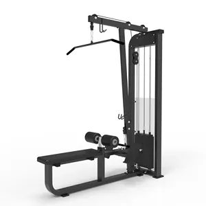 Güç ekipmanları Fitness çift fonksiyonlu Pin yük ekipmanları Lat pulldown ve düşük sıra