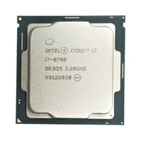 I7-8700 CPU Prosesor Intel 12M Cache Enam Core LGA1151 I7-8700 3.2GHZ Prosesor Cpu 8700T/8700K untuk Desktop CPU