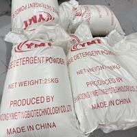 Poudre à lessiver en gros d'usine 30g-25kg, haute mousse, OEM ODM, détergent en poudre en vrac