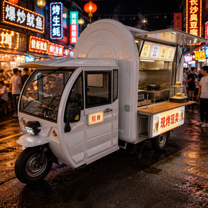 <span class=keywords><strong>Remorque</strong></span> alimentaire mobile commerciale entièrement équipée, chariot de vente de café, glaces et en-cas, cuisine extérieure, camion-restaurant - Product Image 5