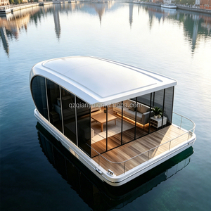Casa Flotante Personalizable, Estructura de Aluminio 5083, Casa de Lujo sobre el Agua para Alquiler Turístico y Recreación Personal - Product Image 1
