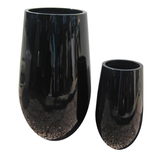 Meilleur prix Lot de 2 pièces de fleurs artificielles de forme personnalisée Décoration intérieure peu encombrante avec pots de jardin en fibre de verre - Product Image 4