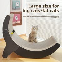 Winners-mxr Simplicity Poste à gratter pour chat en carton ondulé avec lit