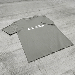 Camiseta de Verano para Hombre, Estilo Urbano, Diseño de Letras Personalizadas, Transpirable, Corte Regular, Manga Corta, Tejida, 100% Algodón - Product Image 4