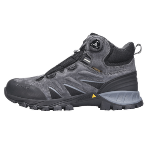 أحذية المشي لمسافات طويلة للخريف والشتاء أحذية تسلق الجبال تصميم مشبك دوار مقاومة للماء ديناميكية أحذية الورك أعلى في الهواء الطلق - Product Image 2