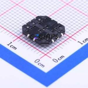 K1-1210UN-01 Multi-Function Switch SMD-10P,9.9x9.9mm Switch - Product Image 2