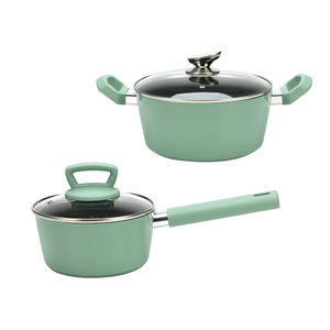 Marmites en gros, marmites à soupe en <span class=keywords><strong>aluminium</strong></span> antiadhésives de grande capacité avec couvercle, pour usage commercial - Product Image 4