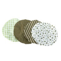 Couvre-bols réutilisables en coton, couvre-bols pour levain, dôme de levage réutilisable pour pain, couvercle anti-poussière pour la conservation des aliments, couvre-bols à salade