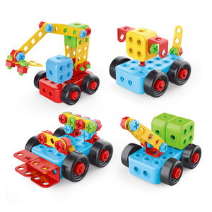 Screw <b>Blocks</b> Toy Set For Kids 3+ With Colorful <b>Shapes</b> And Easy Assembly Educational Building <b>Blocks</b> For Children - Product Image 3