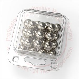 Boules magnétiques en néodyme nickelé de 25mm pour le soulagement du stress et de l'anxiété Perles magnétiques industrielles de 5mm - Product Image 2