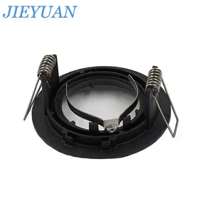 MR16 GU10 Frame LED Downlight Shade Housing LED Recessed Ceiling Lamp Fixture Die Cast Ceiling Light Cover