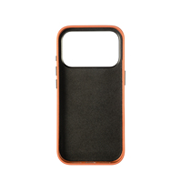 Étui de téléphone magnétique de luxe en cuir PU vegan gaufré, protection intégrale 360° pour 14 15 16 17 18 Pro/Pro Max/Air