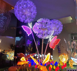 Esfera de Luz Decorativa con Forma de Diente de León para Caminos Nocturnos e Instalaciones en Parques - Product Image 1