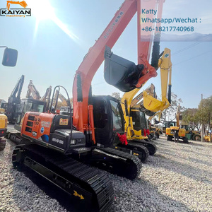 รถขุดไฮดรอลิกแบบตีนตะขาบมือสอง Hitachi ZX130 น้ำหนัก 13 ตัน สภาพการทำงานดีเยี่ยม รถขุดขนาดกลาง รถขุดสำหรับขาย - Product Image 1