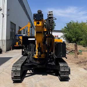 EVER STAR HXR7 Máquina de apisonamiento de oruga solar hidráulica de alta eficiencia Unidad de apilamiento de tornillo de motor diésel Martillo de poste de granja - Product Image 6