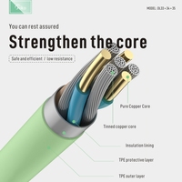 Câble de données micro TPE JOKO 2023 à faible coût, conducteur en cuivre pur, anti-casse SR, charge rapide 3A, personnalisable OEM, utilisation informatique, 1M