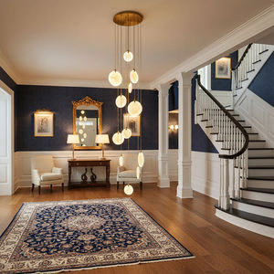 Lampadario <span class=keywords><strong>a</strong></span> <span class=keywords><strong>Sospensione</strong></span> in Alabastro per Scala Soggiorno Isola Cucina Lampada <span class=keywords><strong>a</strong></span> <span class=keywords><strong>Sospensione</strong></span> in Stile Moderno Decorazione per la Casa - Product Image 3