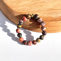 Bracelet et bague en cristal naturel poli écologique en blocs et cubes de 4 mm, prix d'usine Sinyore Jingfa, cadeau pour la main