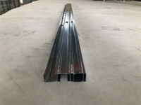 Machine de formage de profilés en acier léger Zhongtuo pour charpentes en C, machine de formage de montants de quille, contrôlée par PLC, avec moteur à roulement de haute précision