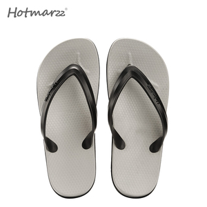 Sandal pria, grosir dan eceran Musim Panas pria dalam ruangan dan luar ruangan anti-selip warna bergaris cocok sandal jepit santai pantai - Product Image 6
