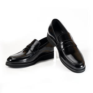 Chaussures habillées décontractées de style anglais en cuir véritable de haute qualité, nouvelle collection été, bout carré, chaussures de marche - Product Image 3