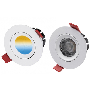 Đèn downlight Benory 8w 24v Dali Dt8 điều chỉnh màu trắng 2000-6000k điện áp không đổi, điều chỉnh độ sáng Dali, Cob <span class=keywords><strong>Rgbw</strong></span> Dmx512, đèn downlight thông minh Loxone - Product Image 1