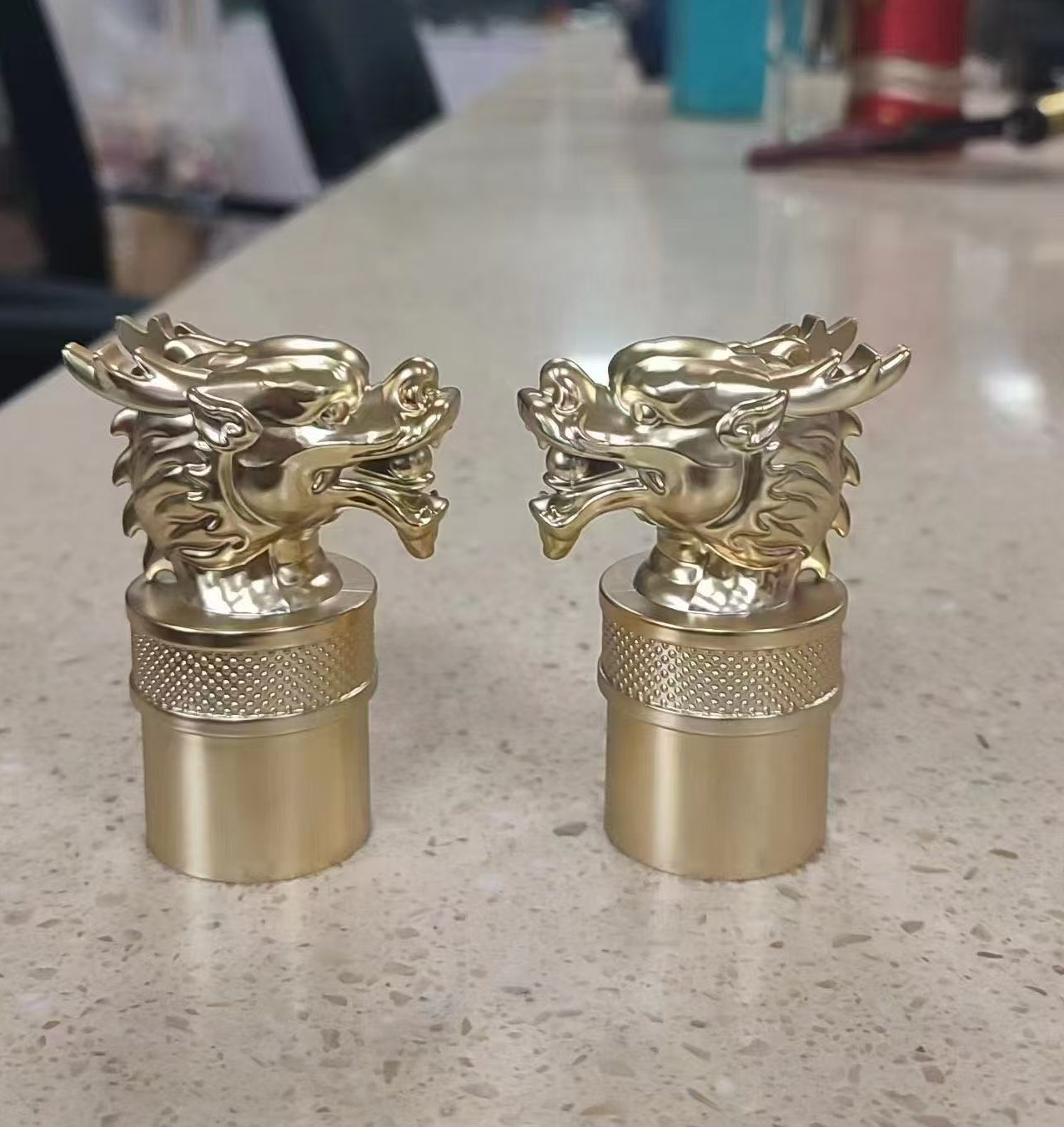 Customized Bottle Caps Irregular-shaped Customized Bottle Lid Universal Electroplated Gold Glass Bottle Caps