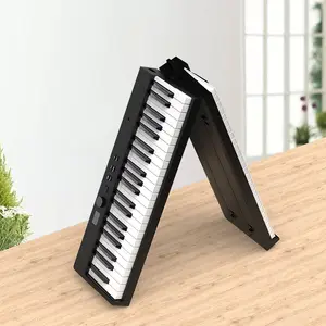Китайское портативное электрическое цифровое музыкальное пианино PJ88C, складной электронный орган, 88 клавиш, клавиатура, инструменты