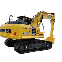 Excavatrice sur chenilles Komatsu PC200-8N1 20 tonnes, d'origine usine, sans entretien, PC200 d'occasion, support export