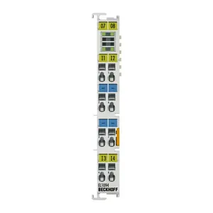 Terminal de Entrada Digital de 4 Canales Mt-Beck Hoff EL1094 EtherCAT, 24V DC, NPN con Conexión a Tierra, Filtro de 10us, Sensor de 2 Cables, IP20 - Product Image 1