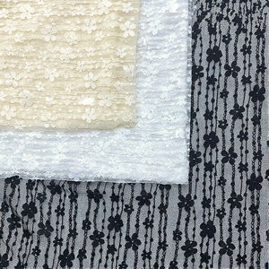 ผ้าลูกไม้ลายดอกไม้ Kalong Leifang ผ้าโปร่งเนื้อวอยล์ผสมสแปนเด็กซ์ ไนลอน ยืดหยุ่น สำหรับตัดเย็บชุดเดรส กระโปรง ของตกแต่งบ้าน กว้าง 5 นิ้วขึ้นไป - Product Image 3