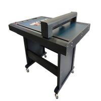Klein Formaat Flatbed Type Box Cutter Machine Voor Verkoop