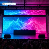 Rv P2.6 2.604Mm 5000X2500Mm 16.40X8.20Ft Layar Video Wall LED Sewa Dalam Ruangan 1000cd 3840Hz Garansi 5 Tahun