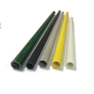थोक <span class=keywords><strong>pultrusion</strong></span> शीसे रेशा पोल कस्टम एफआरपी दौर ट्यूब - Product Image 1