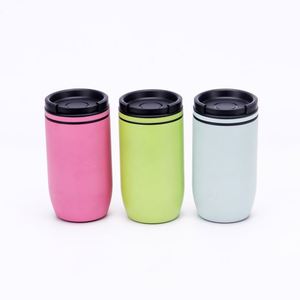 แก้วกาแฟสแตนเลสสุญญากาศสองชั้น ขนาด 350 มล. พร้อมฝาเกลียว แบบขายส่ง สำหรับทำเป็นแก้วแบบกำหนดเองได้ - Product Image 2