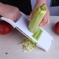 Multifunctionele aardappelrasp, snijder, schraper, snijplank, meloen- en fruitmes, maal- en raspmachine