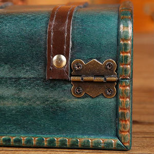 กล่องไม้เก็บวินเทจสร้อยคอเครื่องประดับกล่องเครื่องประดับต่างหูกล่องของขวัญของสะสมส่วนบุคคลทำจากไม้กล่องบรรจุภัณฑ์ - Product Image 6