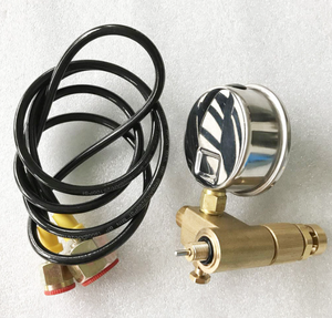 Kit d'accessoires pour excavatrice Marteau brise-roche hydraulique avec manomètre pour outil de remplissage d'azote pour pièces de machines de construction - Product Image 4