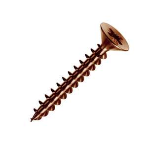 TSP 6.0x140 mm Bronze Wood Screws for <b>Board</b> <b>Making</b> <b>Machinery</b> - Product Image 2
