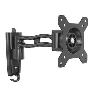 ขาตั้งทีวีพร้อมแกนหมุนได้10 ''-27'' ตัวปรับสีดำแท่นวางพื้นพลาสติก STV-IR-1027-2เหล็กพร้อมล้อสำหรับรถเข็นทีวี LCD - Product Image 1