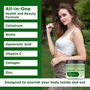 Vente en gros d'usine : Poudre de collagène naturel au colostrum avec zinc, compléments de beauté pour une peau claire et éclatante pour adultes - Product Image 3