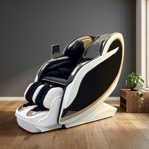 Fauteuil de massage électrique de luxe avec rouleaux de massage 4D, commande vocale IA et fonctions de relaxation corporelle complète - Product Image 1