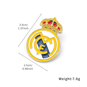 Insignia Conmemorativa de Fútbol del Mundial 2026, Milán, <span class=keywords><strong>Barcelona</strong></span>, Inter de Milán, Bayern Múnich, con Pintura en Aerosol - Product Image 4